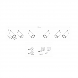 Lampa sufitowa MARIBEL 19951