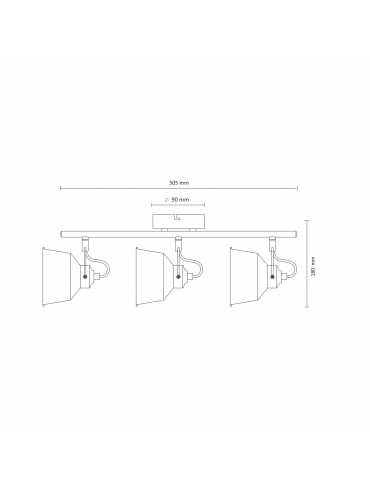 Lampa sufitowa NIKO 11832
