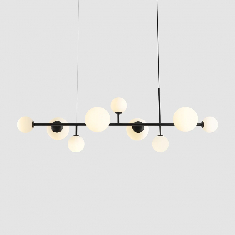 Lampa wisząca DIONE 9 BLACK 1092N1