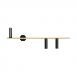 Kinkiet TREVO WALL 3 BLACK BRASS 1083Y40_2