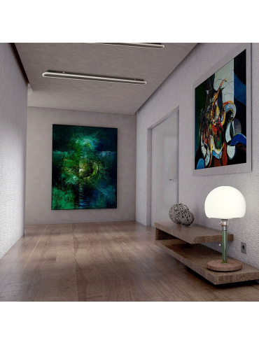 Lampa sufitowa INTERIOR WALL-1M-BLACK
