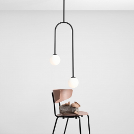 Lampa sufitowa NAVE 2 CEILING BLACK 1088PL_H1