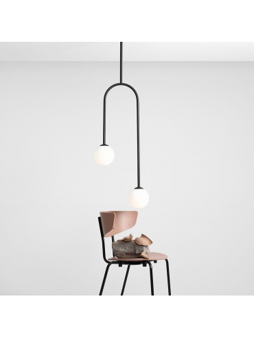 Lampa sufitowa NAVE 2 CEILING BLACK 1088PL_H1