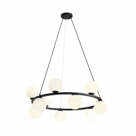 Lampa wisząca KRONE 12 BLACK 1085R1