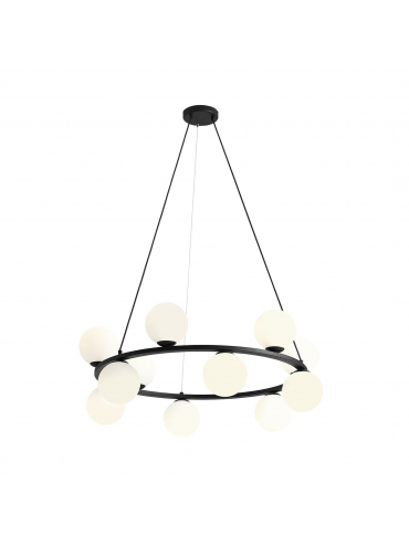 Lampa wisząca KRONE 12 BLACK 1085R1