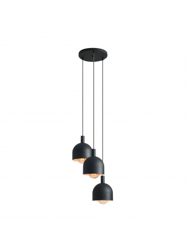 Lampa wisząca BERYL 3 BLACK 976E1