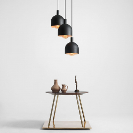Lampa wisząca BERYL 3 BLACK 976E1