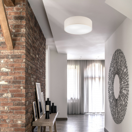 Lampa sufitowa CHESTER LM-4.201 4-punktowa kremowa z abażurem 48154