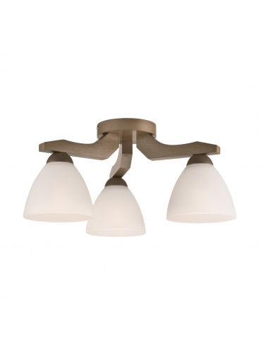 Lampa sufitowa ADRIANO LM-3.55 3-punktowa drewniana 27470