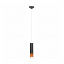 Lampa wisząca AURELIA LM-1.152 1-punktowa czarna 43791
