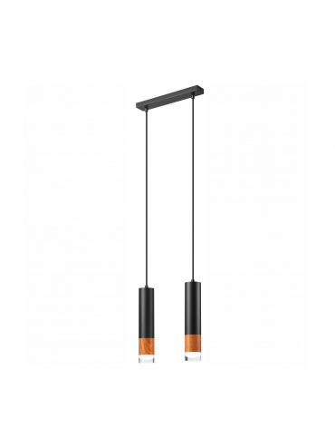 Lampa wisząca AURELIA LM-2.152 2-punktowa czarna 43821