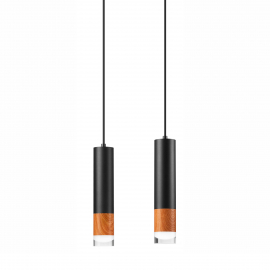 Lampa wisząca AURELIA LM-2.152 2-punktowa czarna 43821
