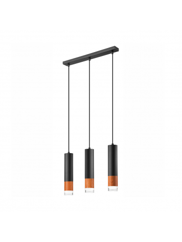 Lampa wisząca AURELIA LM-3.152 3-punktowa czarna 43852