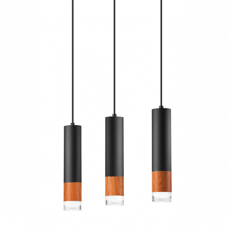 Lampa wisząca AURELIA LM-3.152 3-punktowa czarna 43852