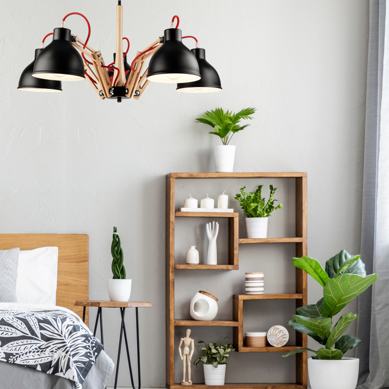 Lampa sufitowa MARCELLO LM-5.96 5-punktowa loft 34553