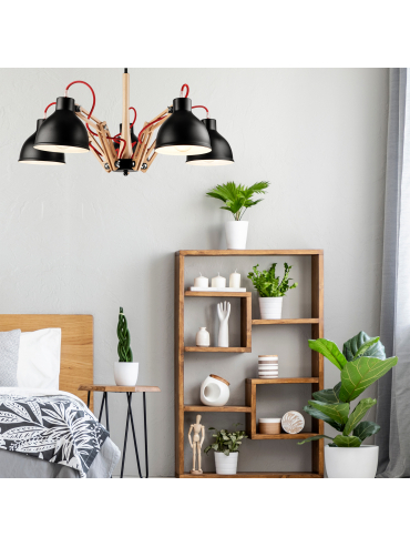 Lampa sufitowa MARCELLO LM-5.96 5-punktowa loft 34553