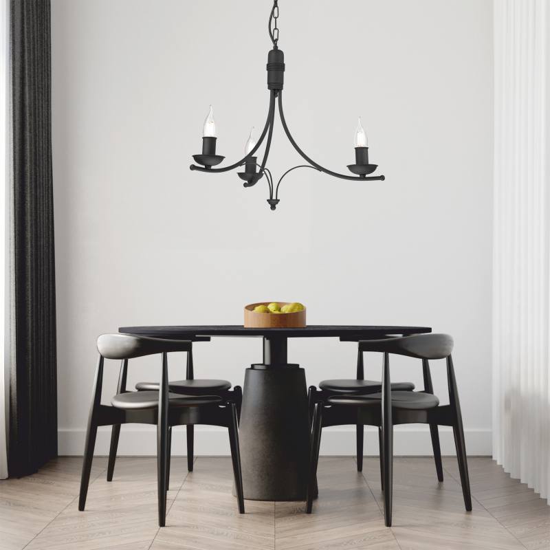 Lampa wisząca LUCY LM-3.153 świecznikowa 3-punktowa 44088