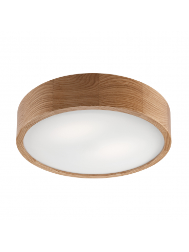 Lampa sufitowa EVELINE LD.PD-6.2 2-punktowa drewniana 38049