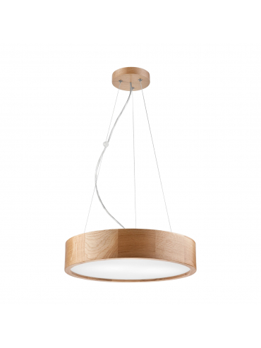 Lampa sufitowa EVELINE LD.PD-6.2/Z 2-punktowa drewniana 40769