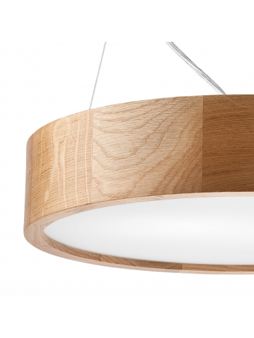 Lampa sufitowa EVELINE LD.PD-6.2/Z 2-punktowa drewniana 40769