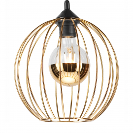 Lampa wisząca ZOYA LM-1.162 1-punktowa złota/połysk 45139