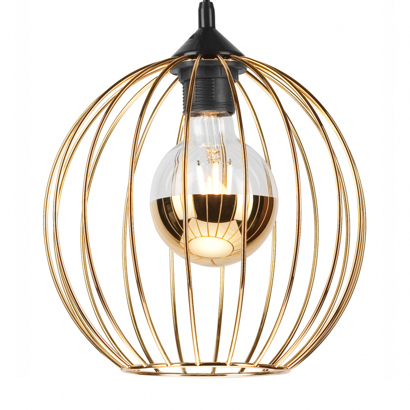 Lampa wisząca ZOYA LM-1.162 1-punktowa złota/połysk 45139