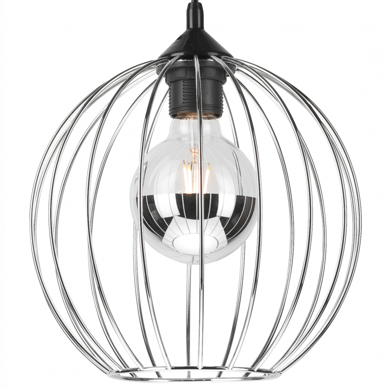 Lampa wisząca ZOYA LM-1.162 1-punktowa chromowana 45122