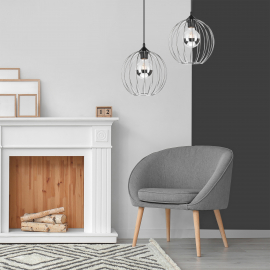 Lampa wisząca ZOYA LM-1.162 1-punktowa chromowana 45122