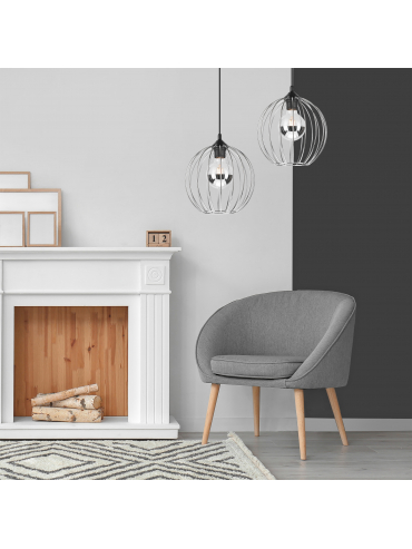 Lampa wisząca ZOYA LM-1.162 1-punktowa chromowana 45122