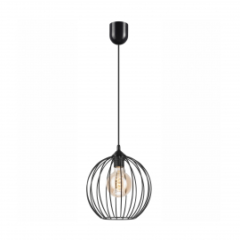 Lampa wisząca ZOYA LM-1.162 1-punktowa czarna 45160