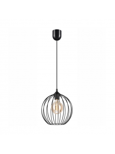 Lampa wisząca ZOYA LM-1.162 1-punktowa czarna 45160