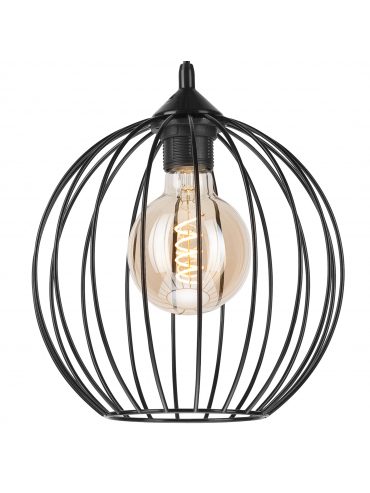 Lampa wisząca ZOYA LM-1.162 1-punktowa czarna 45160