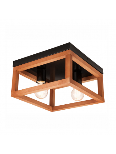 Lampa sufitowa VILLY LM - 2.175 2-punktowa czarna 45979