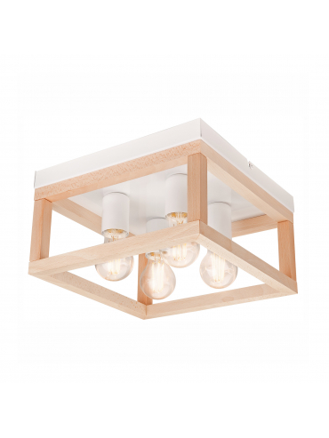 Lampa sufitowa VILLY LM - 4.175 4-punktowa biała 46020