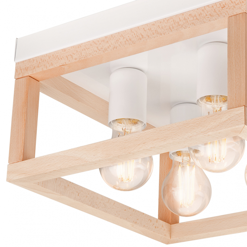 Lampa sufitowa VILLY LM - 4.175 4-punktowa biała 46020