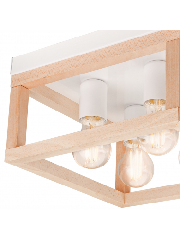 Lampa sufitowa VILLY LM - 4.175 4-punktowa biała 46020