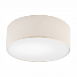 Lampa sufitowa VIVIAN LM-1.207 1-punktowa kremowa z abażurem 48437