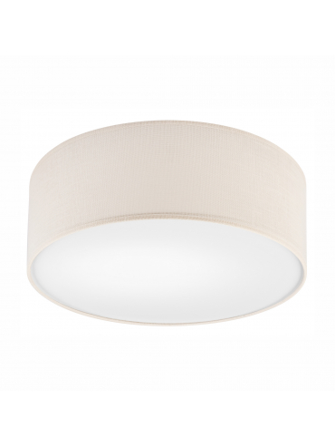 Lampa sufitowa VIVIAN LM-1.207 1-punktowa kremowa z abażurem 48437
