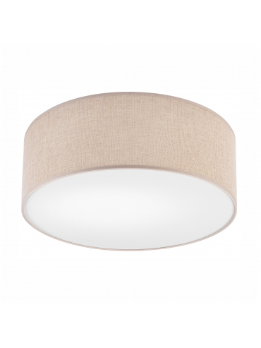 Lampa sufitowa ESTELLE LM-1.206 1-punktowa złota z abażurem 48369