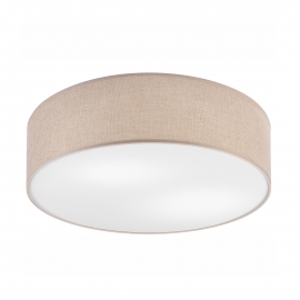 Lampa sufitowa ESTELLE LM-2.206 2-punktowa złota z abażurem 48383