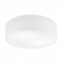 Lampa sufitowa VIVIAN LM-2.207 2-punktowa biała z abażurem 48499