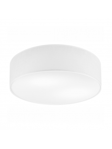 Lampa sufitowa VIVIAN LM-2.207 2-punktowa biała z abażurem 48499