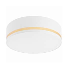 Lampa sufitowa GLORIA LM-4.202 4-punktowa biała z abażurem 48239