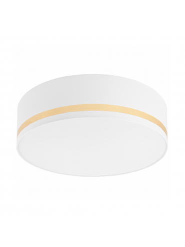 Lampa sufitowa GLORIA LM-4.202 4-punktowa biała z abażurem 48239