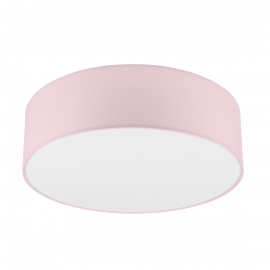 Lampa sufitowa VIVIAN LM-2.207 2-punktowa różowa z abażurem 48567