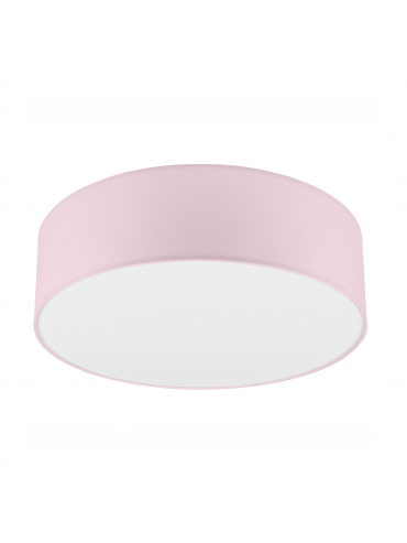 Lampa sufitowa VIVIAN LM-2.207 2-punktowa różowa z abażurem 48567