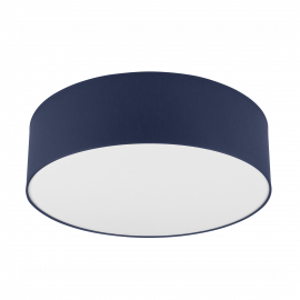 Lampa sufitowa VIVIAN LM-2.207 2-punktowa granatowa z abażurem 48550