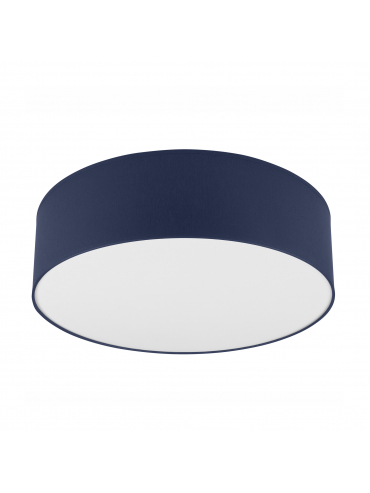 Lampa sufitowa VIVIAN LM-2.207 2-punktowa granatowa z abażurem 48550