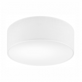 Lampa sufitowa CHESTER LM-2.201 2-punktowa biała z abażurem 48031