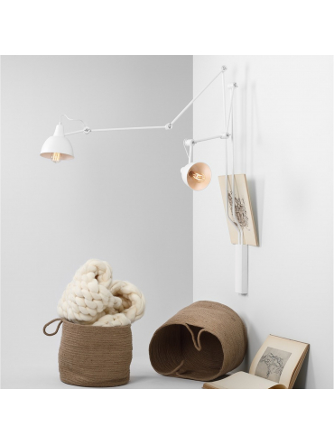 Kinkiet AIDA WALL 2 WHITE 814D